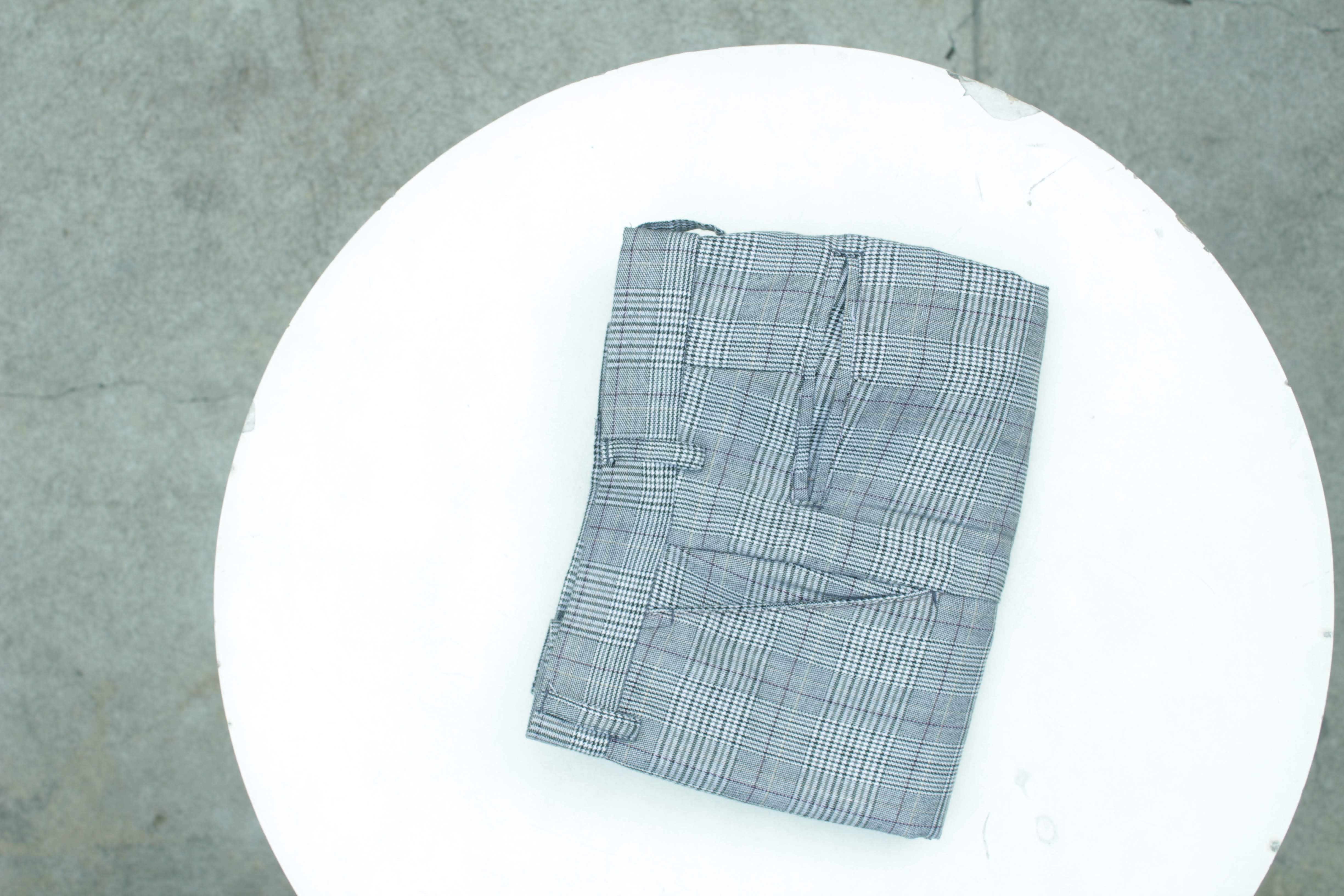 Celana semiwool slimfit